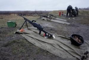 Террористы с самого утра начали обстрел позиций украинских военных на Песках