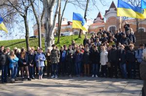 В Запорожье прошел митинг в память жертв концлагерей