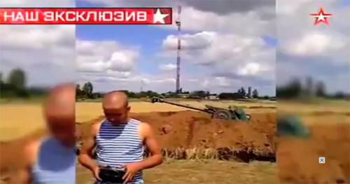 Трофейное видео: куда стреляли украинские артиллеристы в Славянске