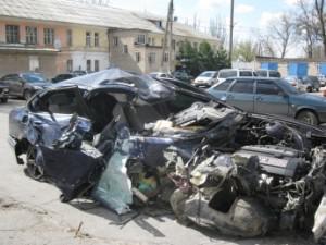 Трагедия в Мелитополе: обнародованы фото разбитого в хлам «БМВ»