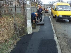 В Запорожье начат масштабный ремонт тротуаров