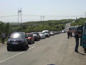 Не стоять в пробке на донецкой трассе водителям поможет «недешевый» пропуск