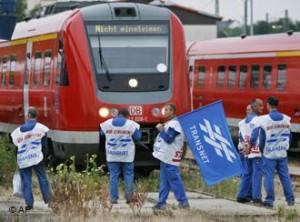 В Германии страйкуют железнодорожники