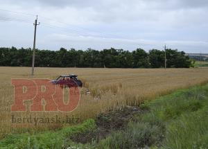 В Запорожской области беженцы попали в ДТП