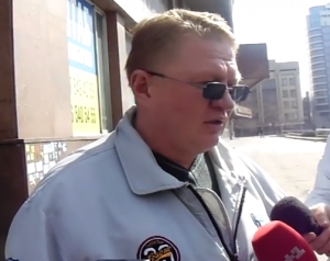 Правоохранители обыскивают лидера запорожской Самообороны