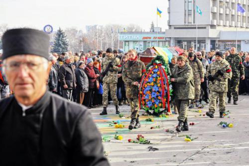 Гробы из Новоросии отрезвляют украинское село