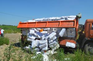 Как в России уничтожали 10 тонн сыра из Украины (Фото)