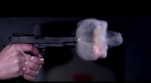 Выстрел из пистолета записали на камеру, которая снимает 73 тысячи кадров в секунду (Видео)