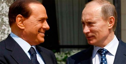 Берлускони прибыл в &quot;крымнаш&quot; на встречу с другом Владимиром