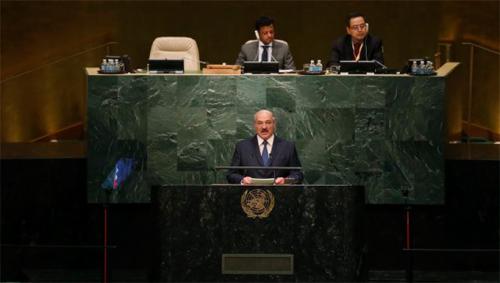 Лукашенко выступил с трибуны ООН и призвал Запад прекратить убивать «ради демократии»
