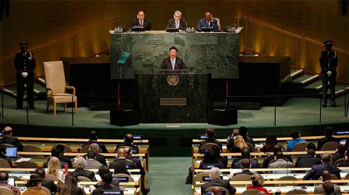 Выступление председателя Китая Си Цзиньпина на Генасамблее ООН