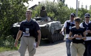 ОБСЕ зафиксировала на Луганщине сосредоточение значительного количества тяжелого вооружения боевиков