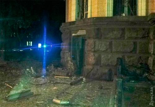В Одессе мощный взрыв у здания Гестапо