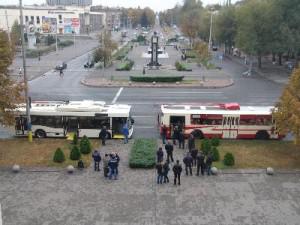 В Запорожье начали курсировать два «свеженьких» троллейбуса