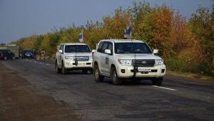 Миссия ОБСЕ зафиксировала свежие воронки от разрывов снарядов в Донбассе