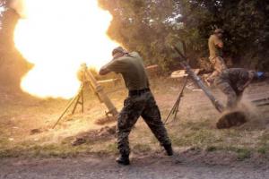 Боевики обстреляли позиции сил АТО из гранатометов и зенитных установок