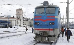 В Одессу из-за непогоды поезда прибывают с часовым опозданием