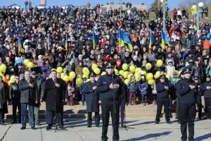 В Херсоне прошла присяга новых полицейских