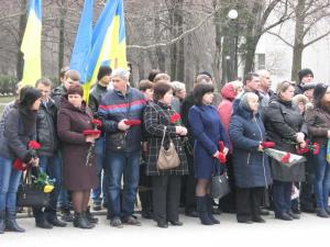 В Запорожье отметили годовщину мобилизации (ФОТО)