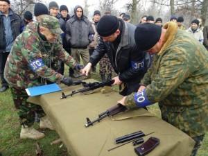 В Запорожском регионе активизировались сборы отряда обороны