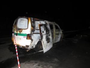 В Запорожской области расстреляли машину инкассаторов
