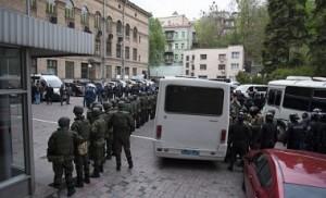 Задержаны 50 участников беспорядков под КГГА