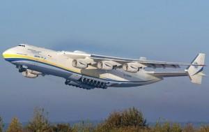 Самолет «Мрия» отправился в первый коммерческий рейс (ВИДЕО)