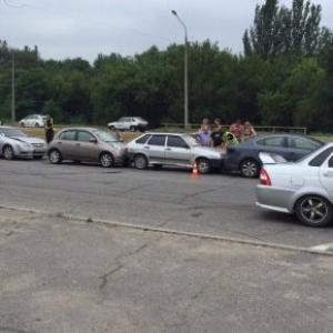 На Набережной в ДТП попало 4 авто (ФОТО)