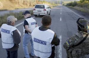 Миссия ОБСЕ попала под обстрел боевиков в Водяном