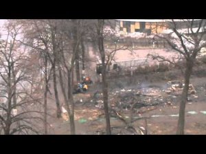 Обнародовано еще одно видео расстрела майдановцев