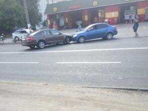 В Запорожской области произошло лобовое столкновение двух авто (ФОТО)