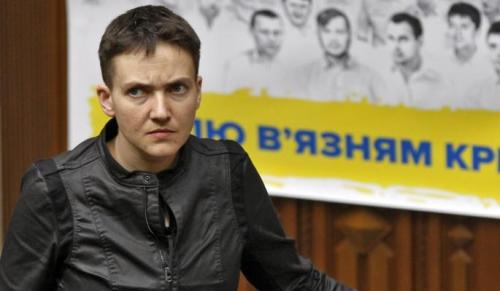Савченко требует немедленно прекратить «АТО» на Донбассе