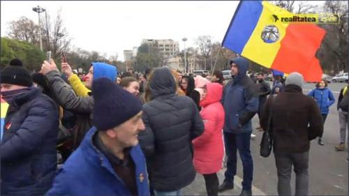 В Кишинёве против Додона митингуют прорумынские сепаратисты