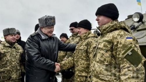 Забытые на морозе: каратели рассказали подробности визита Порошенко в Мариуполь