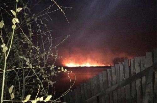 В Киеве не опровергли крушение вертолёта, но подтвердили пожар