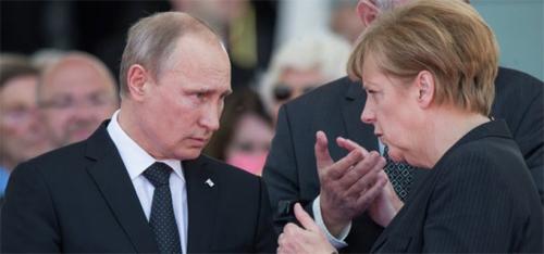 Путин о трагедии в Одессе на встрече с канцлером Германии