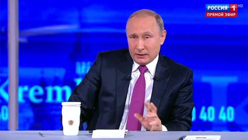 О чем рассказал Путин за время «Прямой линии»