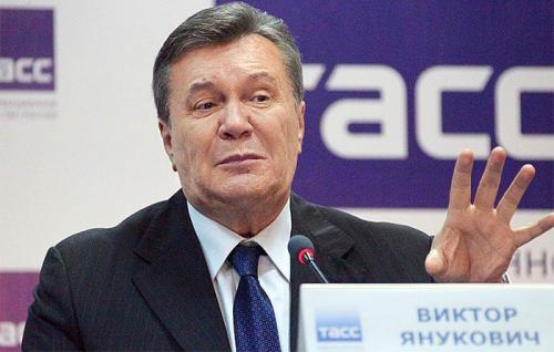 Янукович ответил на вопрос о Крыме