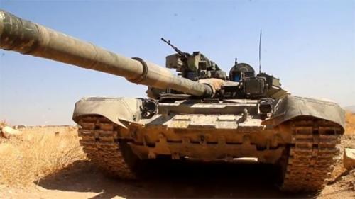 Единственный в Сирии Т-90К почти год сражается с террористами