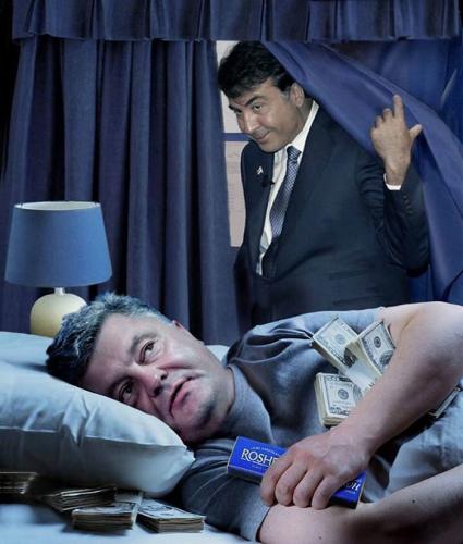 Порошенко прервал молчание и проблеял по поводу Саакашвили