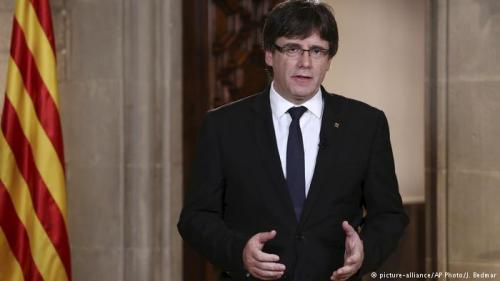 Глава Каталонии объявил о символической независимости региона