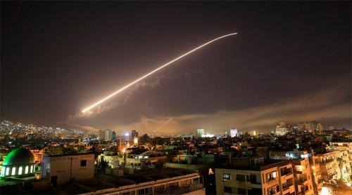 Агрессивный Запад нанёс удар по Сирии - 70% ракет сбито