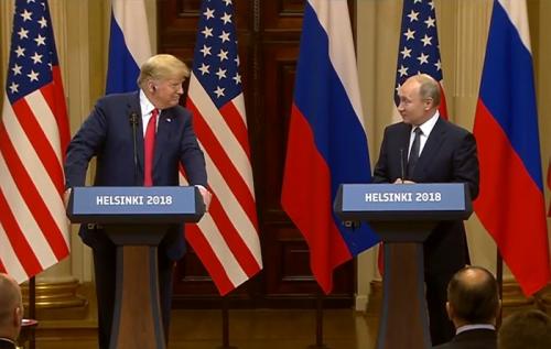 Путин и Трамп встретились в Хельсинки - оба довольны