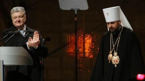 Главарь церкви Порошенко пообещал легализовать содомию